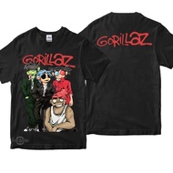 GORILLAZ T-shirt - Glasses band t-shirt gorillaz clint eastwood built up plastisol xtab distro