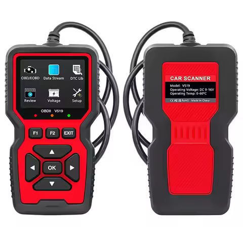 OBD2 Scanner Diagnostic Tool Code Reader, Car Voltage Tester, Engine Fault Code Scanner, Charging Te