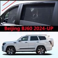 For Beijing BJ60 2024-UP Car Accessories Magnet Car Window Sunshade Sun Shade UV Protection Car Curt