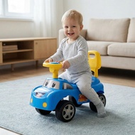 Kids toon Ride on toy car 4 Wheels Baby Toy Car with music