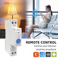 WIFI Smart Circuit Breaker Mobile Remote Control Switch Single Phase Geyser APP Timed Export Exclusi