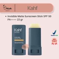 Kahf Invisible Matte Sunscreen Stick SPF 50 PA++++ 22 g - Men's Matte Sunscreen Stick Facial Treatme