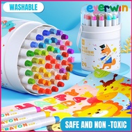 【EWW】Washable Crayon Set for Kids | Non-Toxic Children Wax Crayon Kids Drawing Pastel