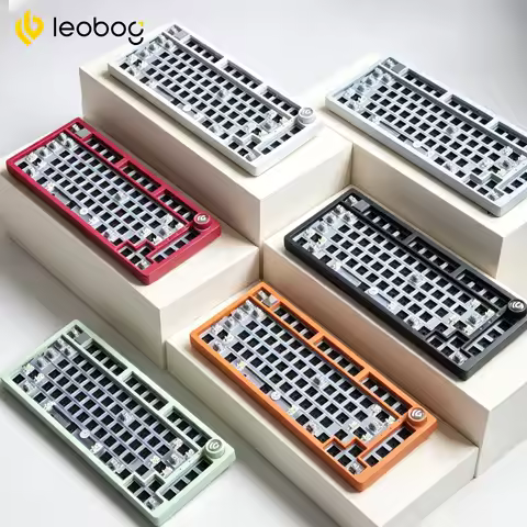 Leobog Hi75C Hi75 Hi75C Pro Aluminum Wireless Custom Mechanical Keyboard Kit Gaming Bluetooth 2.4G W