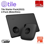 Tile Starter Pack (2022) 2-Pack (1 Mate + 1 Slim) Bluetooth Tracker