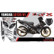 LC135 V1 COVERSET BODY STICKER CUSTOM