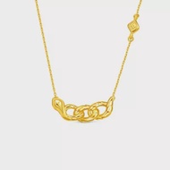 CHOW TAI FOOK 999.9 Pure Gold Necklace - Zodiac Snake R34606