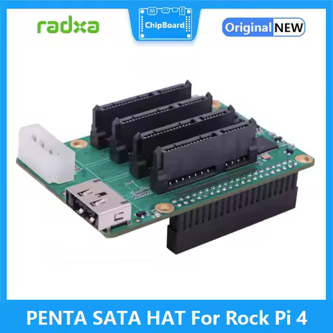 PENTA SATA HAT Expansion Board for ROCK PI 3 Rock pi 4 Rock 5A Raspberry Pi 5