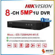 HIKVISION CCTV DVR 8CH Digital Video Recorder/Decorder AcuSense Turbo HD 8 Channel 5MP-8MP DVR iDS-7