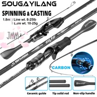 Sougayilang  NEW Casting/Spinning Fishing Rod 1.8m 6ft Outdoor Sport Fishing Rod Bass Fishing Rod Po