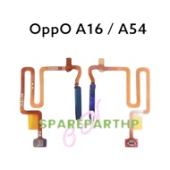 TOMBOL Oppo A54 A16 finger print on off outer button, flexible power button