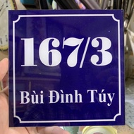Biển số nhà bảng phòng ban bảng biển công ty in UV trên mica thiết kế theo yêu cầu