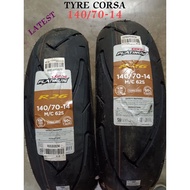 TYRE TAYAR NVX155 PCX YAMAHA - 140/70-14 PREMIUM R26 ORIGINAL LATEST TYRE 110/80-14 FRONT 140/70-14 