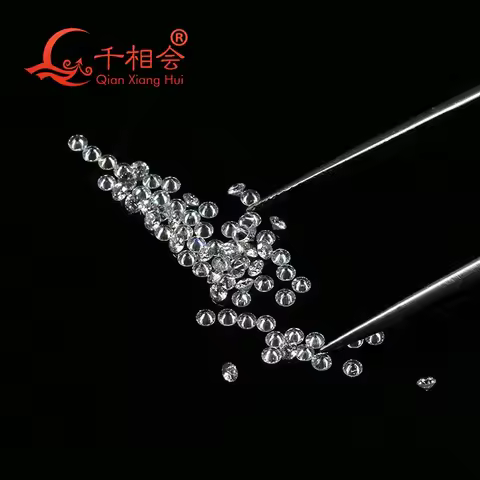 0.8-2.9mm small melee size D VS1 / FG VS-SI white Color Lab Diamond Excellent Round HPHT Loose Lab G