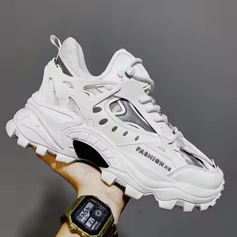 Men's Vulcanized Shoes Luxury Men Sneakers Harajuku Shoes Chunky Sneakers for Men Platform Sneakers 