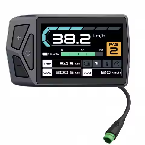 For Bafang Motor Color Bluetoth Display EB02 CAN Protocol Unlock Speed Limit Set Wheel M510,600,820,