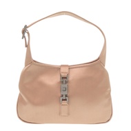 成色極佳的 Gucci Vintage Jackie 005 0775 粉紅緞面手提包，1000 日圓 [二手] GUCCI