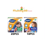 Drypers Drypants 3XL and 4XL