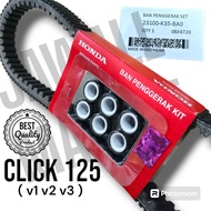 V-Belt Click125i v1v2v3 Honda Genuine Cvt Vbelt parts with Free Standard Size(15grams) FlyBalls Set 