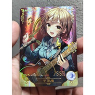 Goddess Story Yui Hirasawa K-On SSR Card NS-1M14SSR-10 + Sleeves