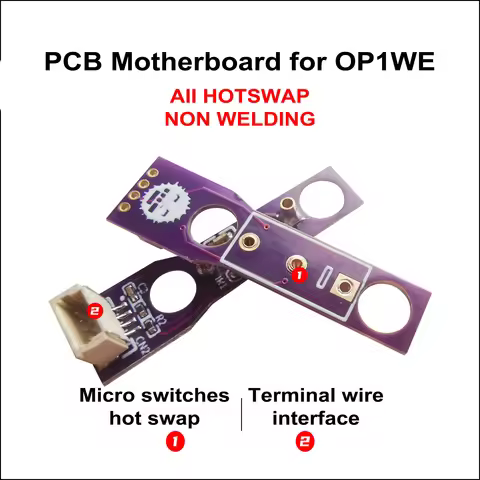 Mouse Micro Switch Button Board PCB Motherboard For OP1WE OP18K Mechanical Switch HOTSWAP DIY Repair