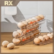1/2/3-layer Egg Storage Box Automatic Rolling Eggs Holder Rack Ladder Refrigerator Eggs Dispenser Eg