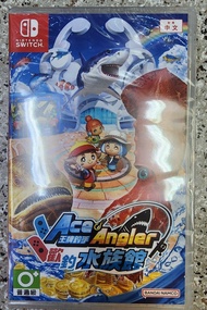 全新 switch 遊戲 王牌釣手 歡釣水族館 Ace Angler 中文版 釣魚杆控掣器