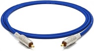 Mogami 2964 Digital Coaxial Cable 75 Ohm S/PDIF | Canare Gold RCA | HiFi - 32.81 ft / 10 m