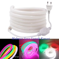 Lampu Hias Selang Neon Flex Bulat IP65 50Meter Led Strip Flexible 220V