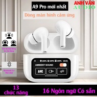 A9 Pro bluetooth headset Hifi Sound, Noise Canceling, Strong Battery, LCD touch screen, Fast Connect