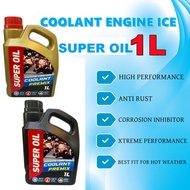 HONDA YAMAHA SUPER OIL COOLANT LONG LIFE PRE-MIXED 1L PENYEJUK ENGINE LC135 / Y15ZR / Y15 V1 V2 RS15