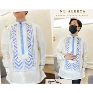 【The New】 BARONG TAGALOG FOR MEN PURE EMBROIDERED BARONG