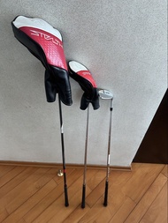 TaylorMade Stealth 2 driver & 4 hybrid & Honma 60deg Wedge