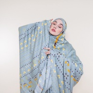 Sale MUKENA ZIANISA X LAKEYA BORDER DANESHA GREY ALLSIZE PREMIUM