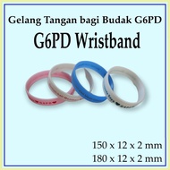 G6PD Wristbands G6PD Bangles G6PD Bracelets Medical Alert G6PD Alert Bracelet for Kids Gelang Tangan