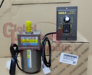 PROMO- AC MOTOR GEARBOX HOULE 220V 15W VARIABLE SPEED CONTROL 1 PHASE