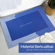 Diatom 59x39.5cm Anti-Slip Absorbent Rectangle Bathroom Mat - DT4