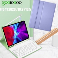 Goojodoq iPad Air 4 Case with Keyboard Magnetic iPad Cover