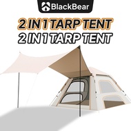 Camping Tent Tarp Automatic Auto Khemah Foldable Waterproof Outdoor Tent Picnic Hiking Khemah Lipat