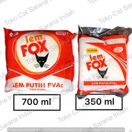 LEM FOX PUTIH 350GR 700GR PVAC LATEX WEGABOND SLIME ADHESIVE KAYU ATK MURAH