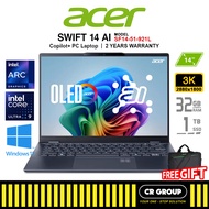 Acer Swift 14 AI SF14-51-921L - Intel Core Ultra 9 288V - Intel ARC Graphics - 32GB RAM - 1TB SSD (2