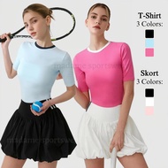 MSW – Zidny Series - T-Shirt and Skort Tennis Padel Women's Sports Outfit
