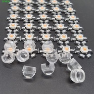 GIVEN LED Lens LED PCB 1W 3W Convex Acrylic Lens Reflector Lens Collimator Lens for IR CCTV 13mm Len