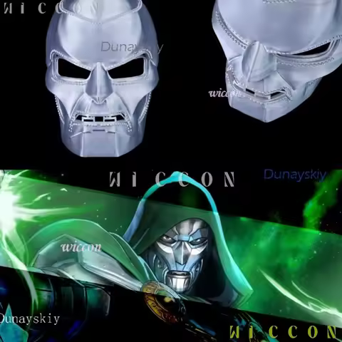 Anime cosplay Halloween costumes Comic Film Dr. Mask Victor Doctor Von Downy Cosplay Doooomm Mask Ev
