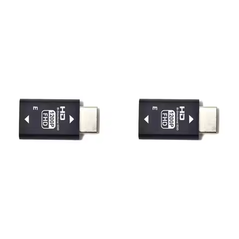 LA-2X -Compatible Edid Emulator Passthrough Eliminated Adapter Work With Mac Thunderbolt To HD Video
