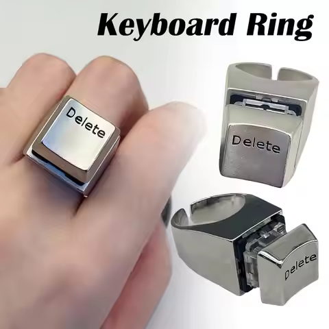 Delete Keyboard Can Use Mechanical Keyboard Sensation To Delete All Open Finger Spindle Test Rings