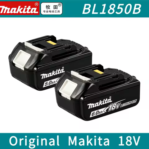 Original Makita 18V battery 3Ah 5Ah 6Ah 9Ah Li-ion Battery for All Makita 18V Electric Drill. Saw Gr
