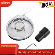 Allinit Dust Shroud Kit High Temperature Resistant Angle Grinder Cover Transparent PC for 4in Flap Disc Wet Polisher