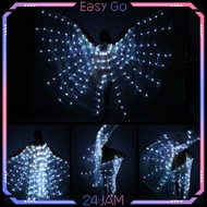 White Angel Wings Led Kids Wings Costume Aldult Wings Kerub Belly Dance Angel Wings Costume Angel Wi