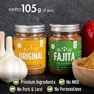 Bundle Original&Fajita DryRub SpiceLab Multipurpose Dry Marinade Seasoning P83G